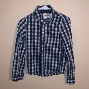 Abercrombie kids large button down shirt.